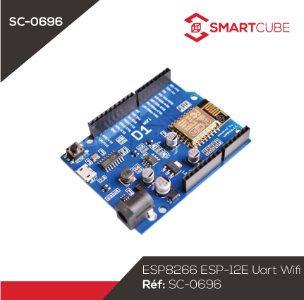ESP8266 ESP-12E Uart Wifi Pour Arduino UNO R3 Et MEGA