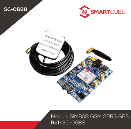 SIM808 Module GSM GPRS GPS pour Arduino Raspberry Pi Support 2G 3G 4G SIM Card image 0