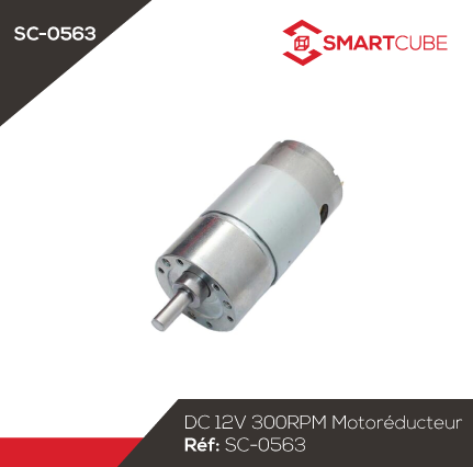 Dc 12v 300rpm Motoreducteur Smart Cube