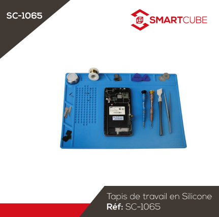 TAPIS DE TRAVAIL SILICONÉ MAGNÉTIQUE 350 X 245 X